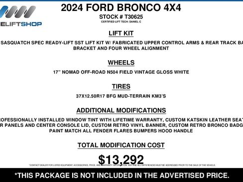 Used 2024 Ford Bronco Heritage Edition image 2