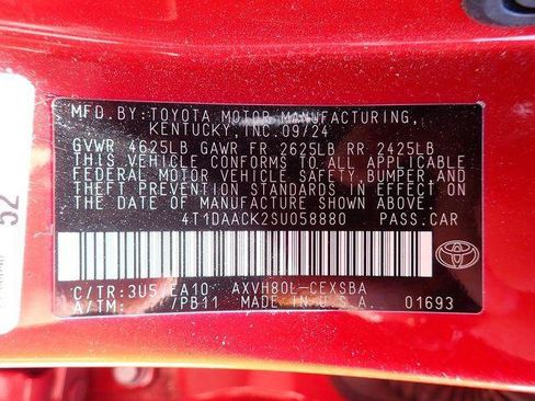 Certified 2025 Toyota Camry SE FWD image 13