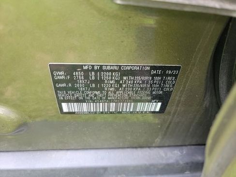 Used 2024 Subaru Outback Onyx Edition AWD/4WD image 11