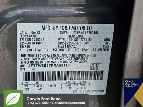 Certified 2023 Ford Maverick Lariat w/ Lariat Luxury Package image 34