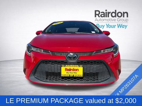 Used 2021 Toyota Corolla LE w/ LE Premium Package FWD image 2