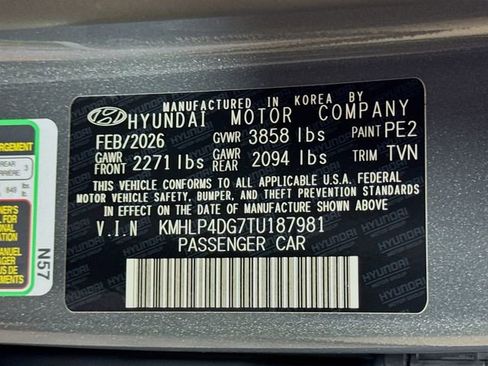 New 2026 Hyundai Elantra Limited FWD image 48