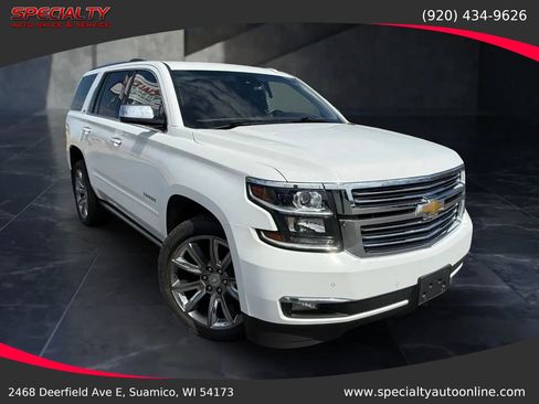 Used 2015 Chevrolet Tahoe LTZ w/ Max Trailering Package AWD/4WD image 2
