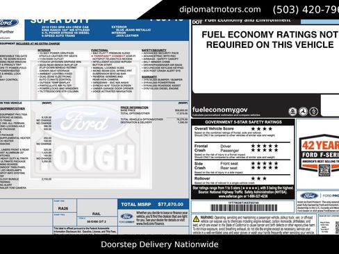 Used 2019 Ford F250 King Ranch w/ King Ranch Ultimate Package image 2