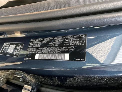 New 2026 Volvo XC60 B5 Plus w/ Protection Package Premier AWD/4WD image 14