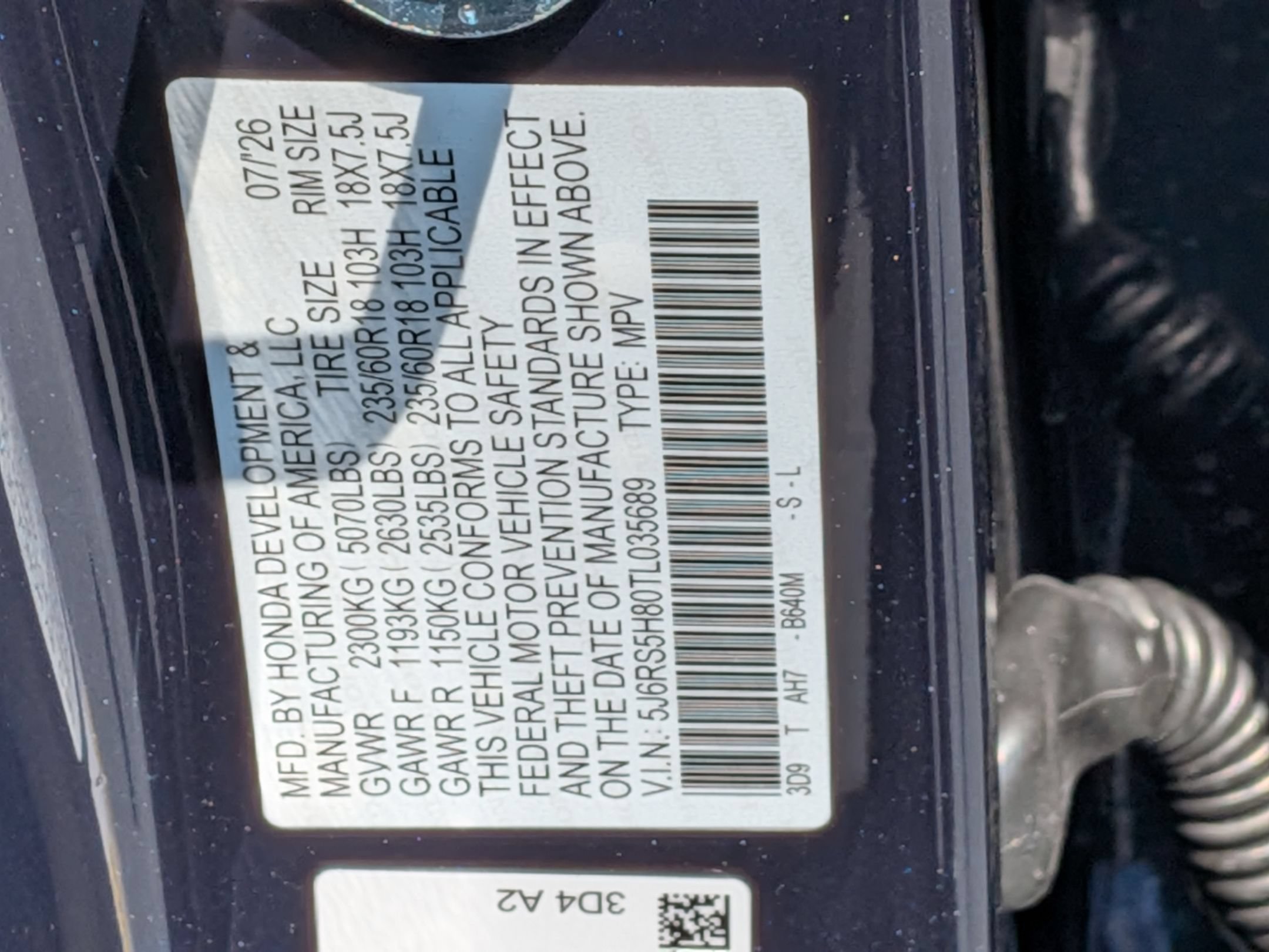 New 2026 Honda CR-V Sport-L image 37