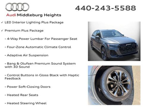 New 2026 Audi Q7 2.0T Premium Plus AWD/4WD image 5