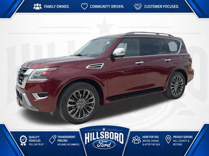 Used 2023 Nissan Armada Platinum w/ Captain's Chairs Package