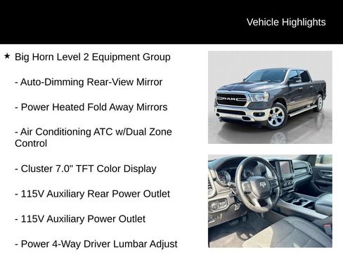 Used 2019 RAM 1500 Big Horn AWD/4WD image 11