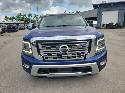 Used 2020 Nissan Titan SL w/ Moonroof Package AWD/4WD image 2
