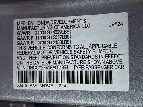 Used 2025 Honda Accord Sport image 12