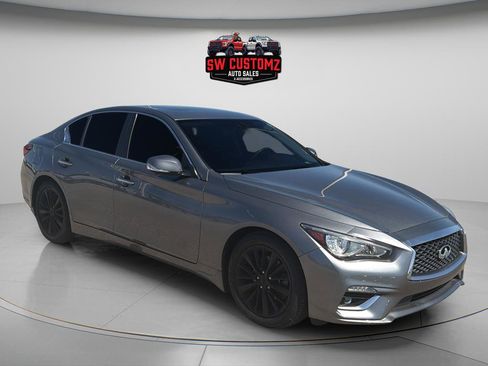 Used 2022 INFINITI Q50 Luxe w/ Cargo Package RWD image 1