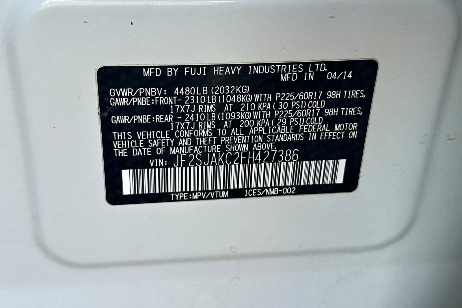 Used 2015 Subaru Forester 2.5i Limited w/ Protection Package #2 AWD/4WD image 33