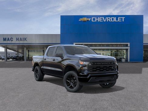 New 2026 Chevrolet Silverado 1500 Custom w/ LPO, Dark Essentials Package RWD image 1