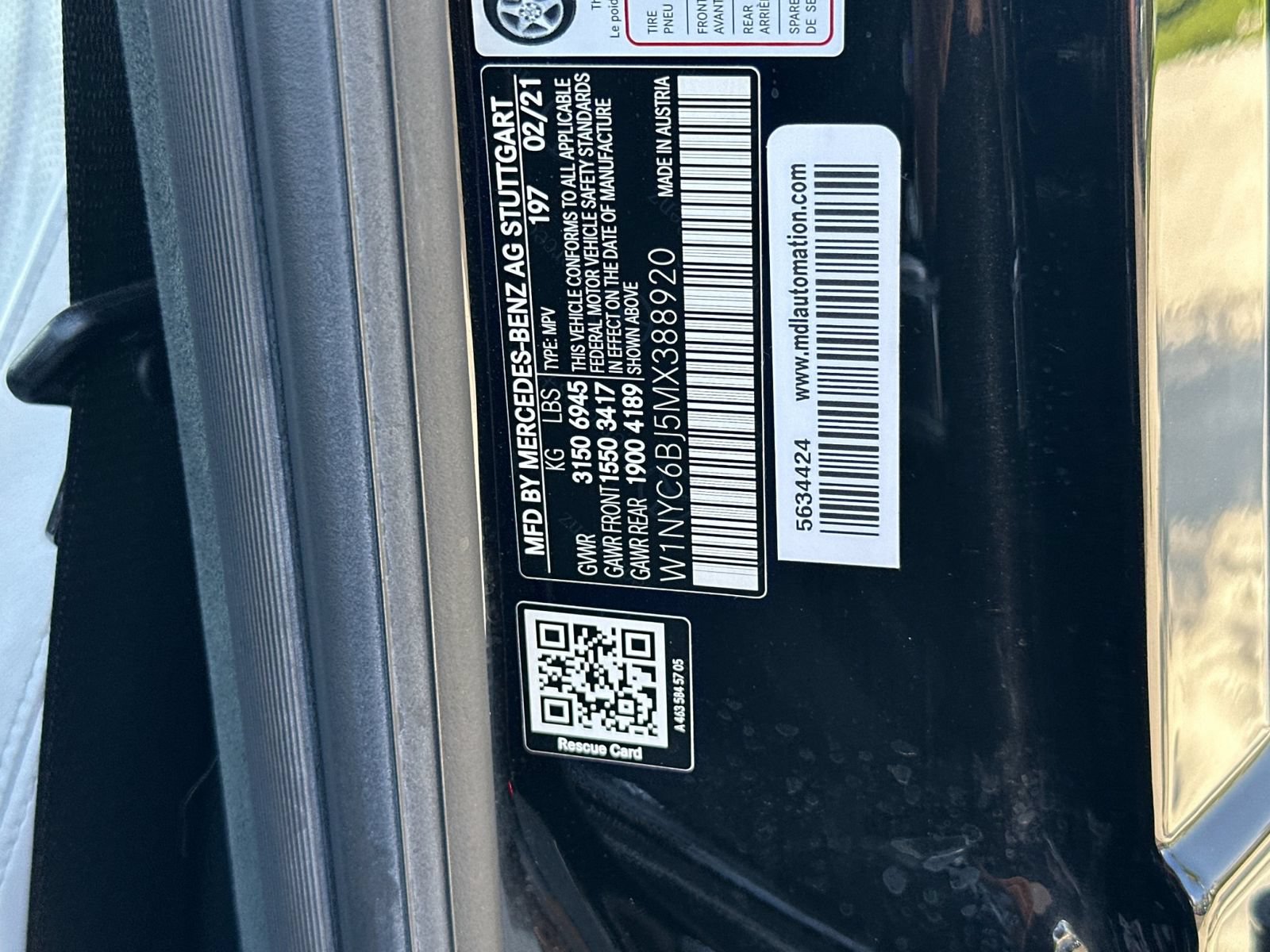 Certified 2021 Mercedes-Benz G 550 image 36