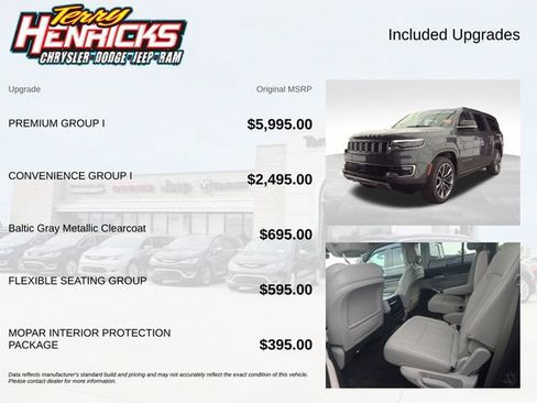 Used 2024 Jeep Wagoneer L Series III w/ Premium Group I AWD/4WD image 8