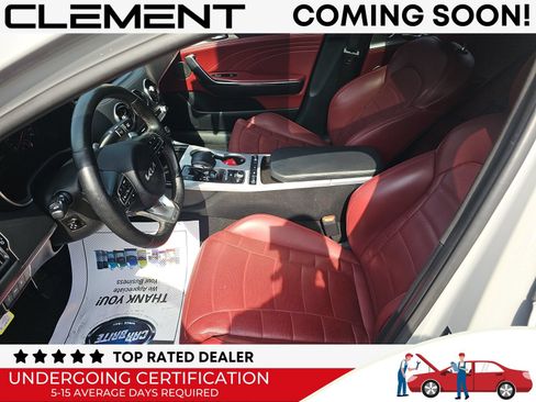 Used 2023 Kia Stinger GT2 w/ Red Interior Color Package RWD image 3