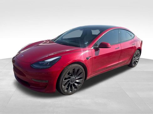 Used 2022 Tesla Model 3 Performance AWD/4WD image 1