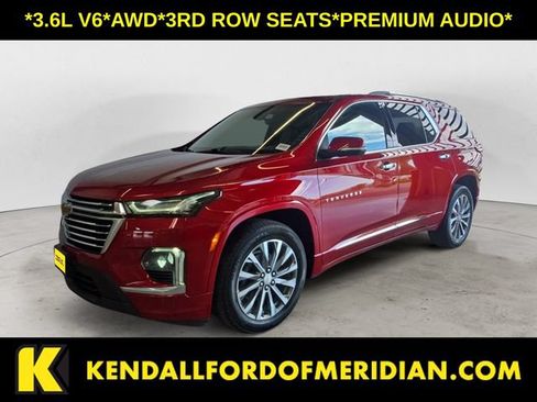 Used 2023 Chevrolet Traverse Premier w/ LPO, Floor Liner Package AWD/4WD image 1