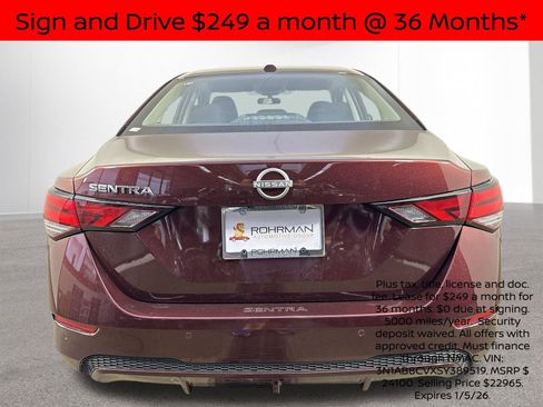 New 2025 Nissan Sentra SV w/ All-Weather Package image 32