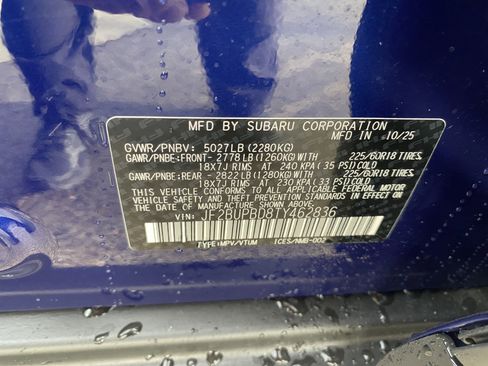 New 2026 Subaru Outback Premium image 15