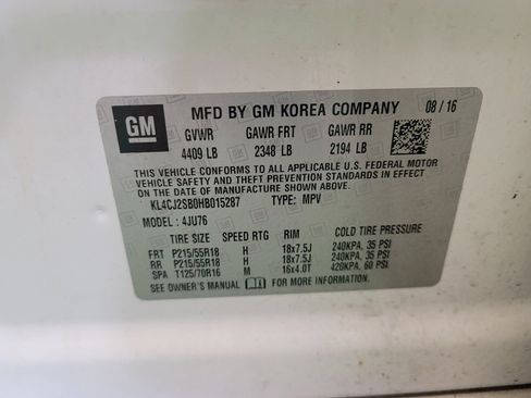 Used 2017 Buick Encore Sport Touring image 33