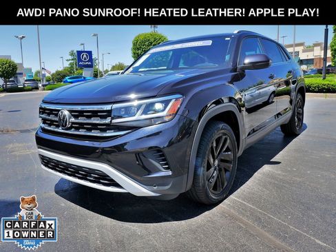 Used 2021 Volkswagen Atlas Cross Sport SE AWD/4WD image 1