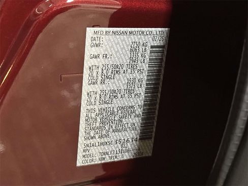 Used 2025 INFINITI QX60 Autograph w/ Cargo Package image 30