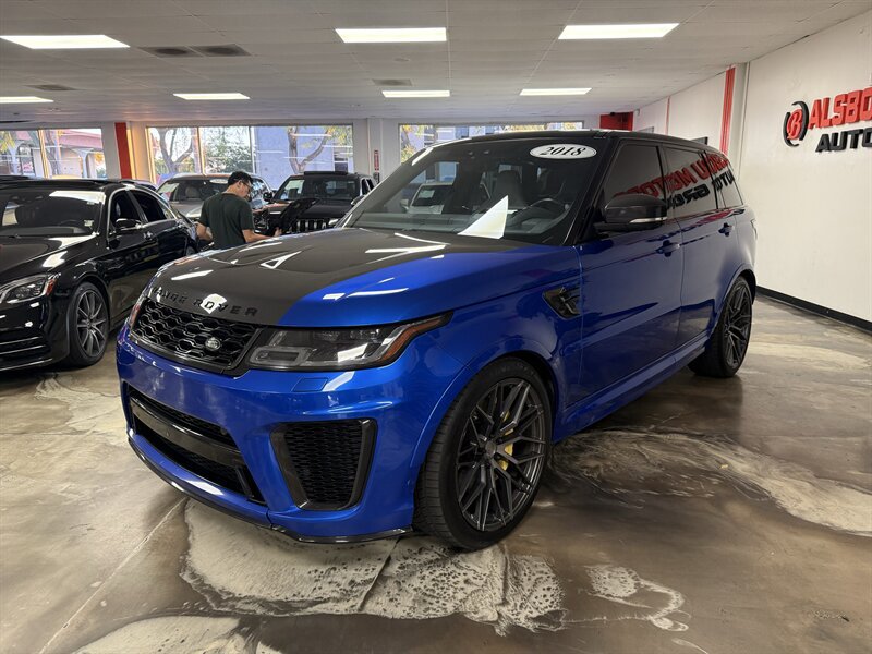 Used 2018 Land Rover Range Rover Sport SVR AWD/4WD image 3