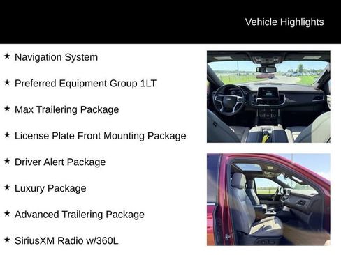 Used 2023 Chevrolet Suburban LT w/ Luxury Package AWD/4WD image 12