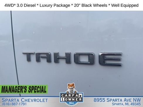 Used 2023 Chevrolet Tahoe LT w/ Luxury Package AWD/4WD image 30