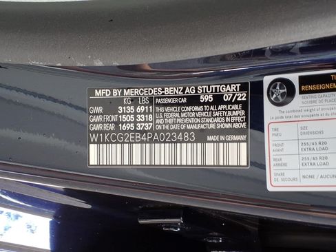 Certified 2023 Mercedes-Benz EQS 450+ 4MATIC Sedan image 31