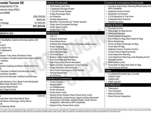 Certified 2025 Hyundai Tucson SE image 5