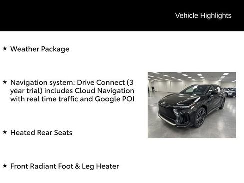 Certified 2024 Toyota bZ4X FWD w/ Weather Package image 7