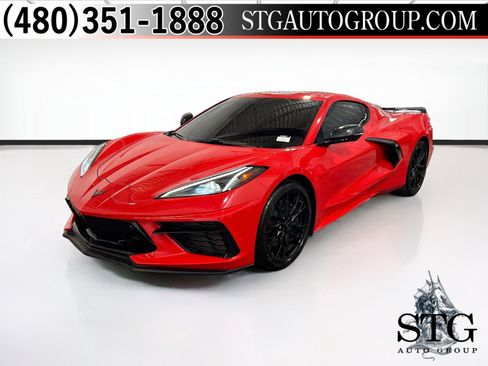 Used 2023 Chevrolet Corvette Stingray Preferred Cpe w/ Z51 Performance Package RWD image 1