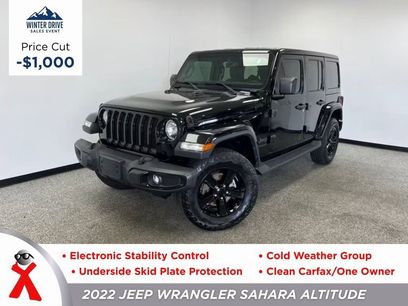 Used 2022 Jeep Wrangler Unlimited Sahara