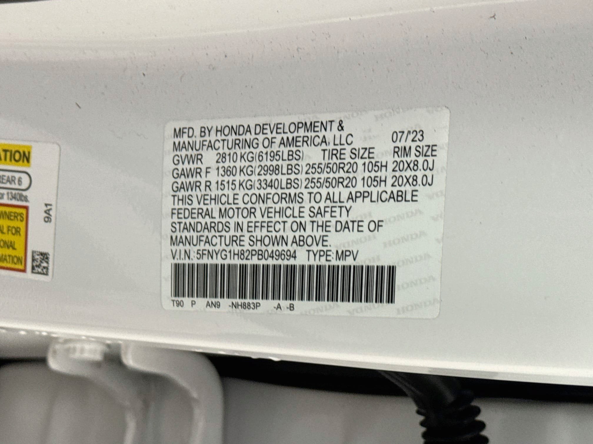 Used 2023 Honda Pilot Elite image 33
