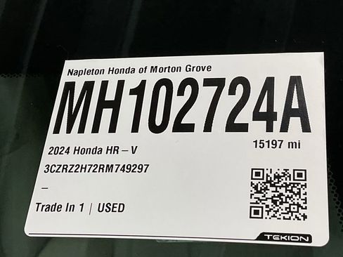 Certified 2024 Honda HR-V EX-L image 37