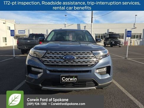 Used 2021 Ford Explorer Limited w/ Equipment Group 301A AWD/4WD image 3