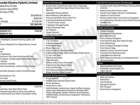 New 2026 Hyundai Elantra Limited w/ Cargo Package image 1