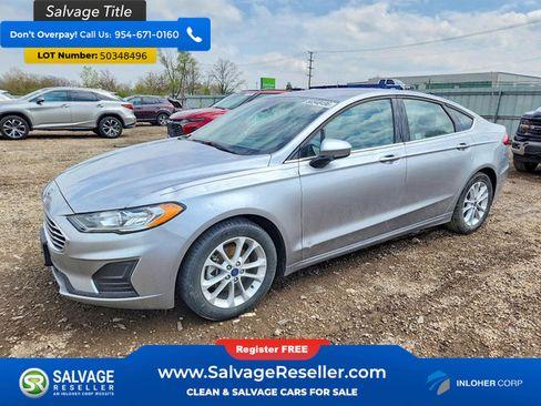 Used 2020 Ford Fusion SE FWD image 1