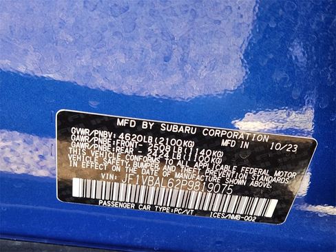 Used 2023 Subaru WRX Limited image 32
