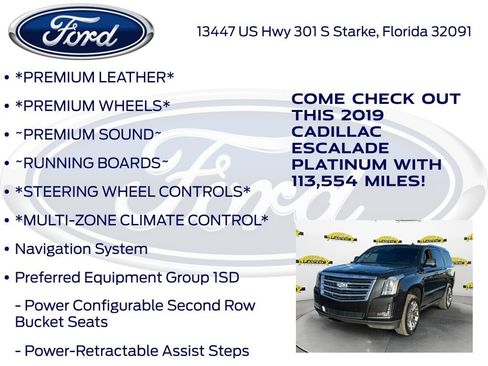 Used 2019 Cadillac Escalade Platinum image 15