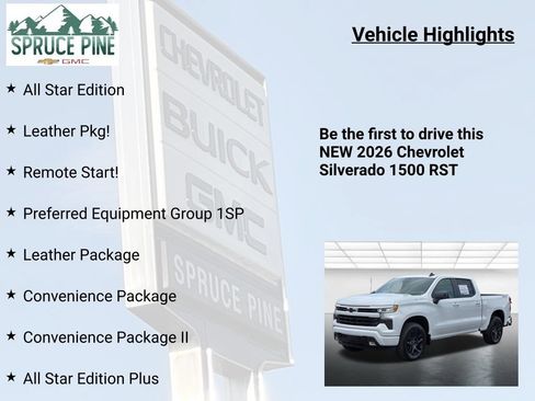 New 2026 Chevrolet Silverado 1500 RST w/ All Star Edition Plus AWD/4WD image 5
