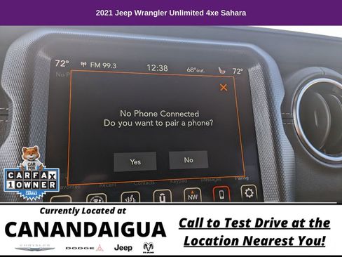 Used 2021 Jeep Wrangler Unlimited Sahara w/ Cold Weather Group AWD/4WD image 26