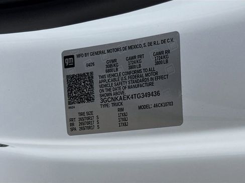 New 2026 Chevrolet Silverado 1500 W/T w/ WT Value Package AWD/4WD image 29