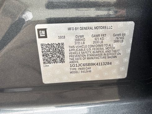 Used 2019 Chevrolet Sonic LT w/ LPO, Performance Package image 34