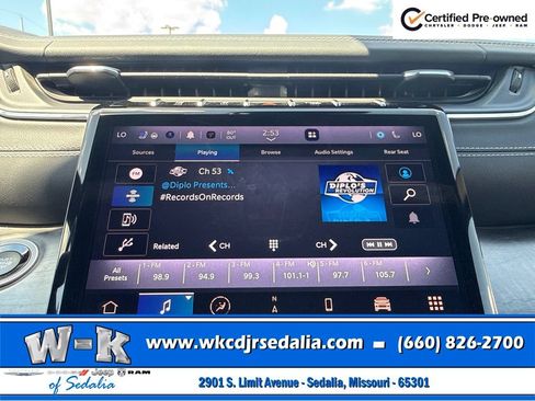Certified 2023 Jeep Grand Cherokee L Overland w/ Luxury Tech Group IV AWD/4WD image 46