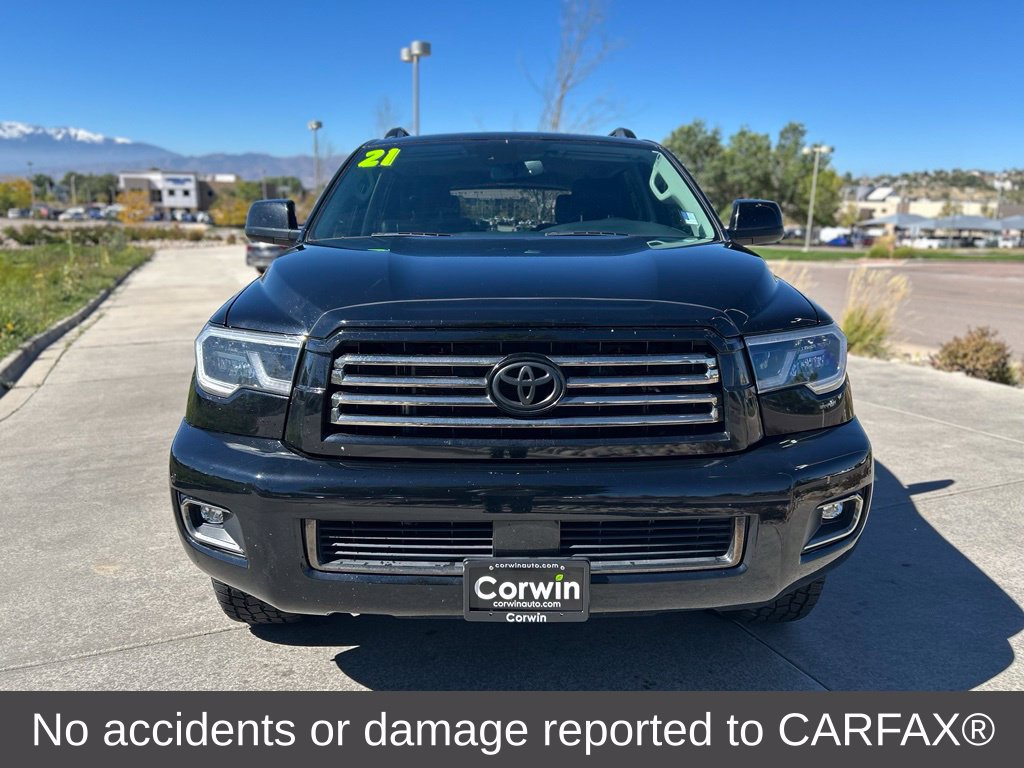 Used 2021 Toyota Sequoia Nightshade w/ Safety & Convenience Package AWD/4WD image 2