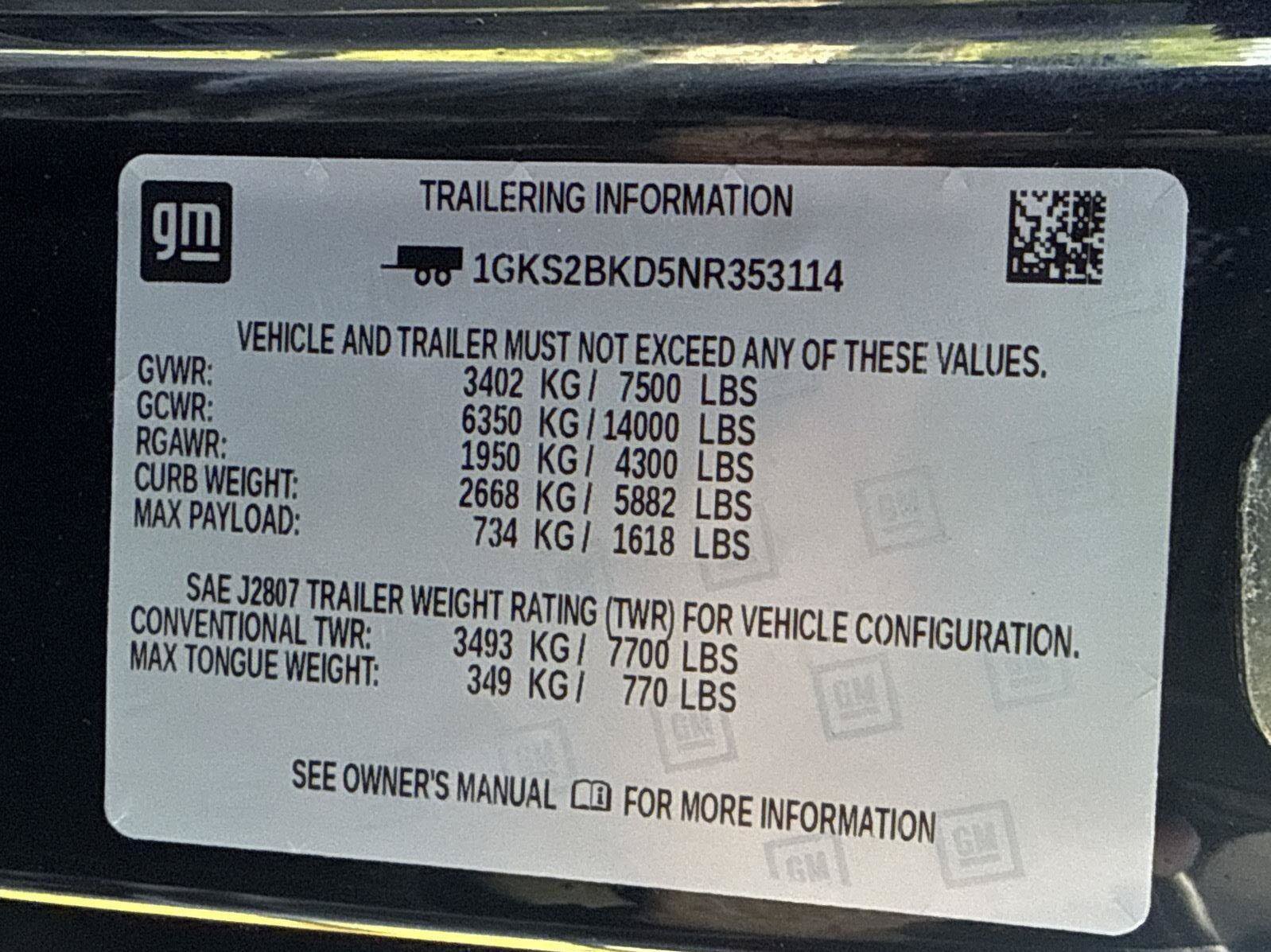 Used 2022 GMC Yukon SLT w/ SLT Premium Package AWD/4WD image 11